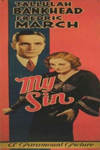 My Sin Rare Classic Pre Code Drama Dvd 1931 Fredric March