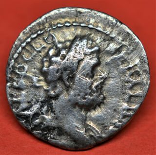 Very Rare Silver Denarius Of Clodius Albinus As Augustus: Lugdunum,  Ad 195 - 196.