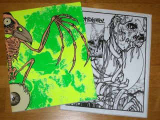 Pushead Rare Skeletal Book 1st Print Limited Edition Signed & Numbered