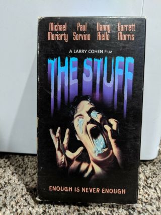 The Stuff Rare Oop Horror Vhs