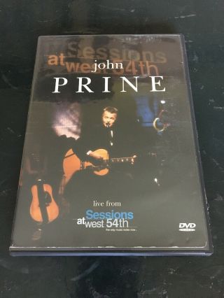 John Prine Live From Sessions At West 54th Music Concert Dvd Rare Oop 2001