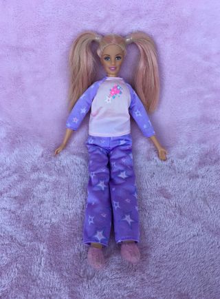 Barbie Dream Glow 2001 Doll Pajamas Soft Body Rare