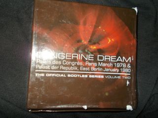Tangerine Dream Official Bootleg Series Volume 2 4 Disc Set Rare