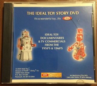 Rare The Ideal Toy Story Dvd,  Documentaries Tv Commercials From 1950 