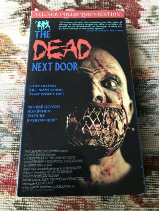 The Dead Next Door Vhs Rare Horror Zombies Tempe