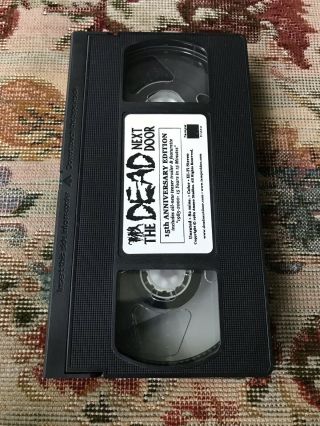 The Dead Next Door VHS rare horror zombies Tempe 3