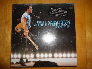 Vtg Bruce Springsteen Factory 1986 Rare Live 1975 - 85 Box Set 3 Cassettes