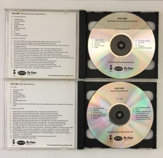 Rare Promo Not for Resale - The Cure - Faith,  Seventeen Seconds Deluxe CD 2