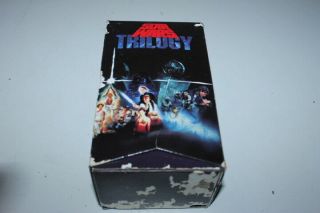 Rare Vintage Star Wars Trilogy Theatrical Vhs Tapes Cbs Fox Box Set M 1