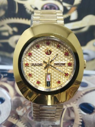 Rare Rado Diastar Dd Automatic Swiss Made Gents Wrist Watch