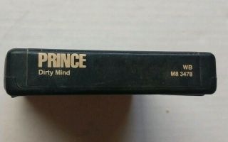 Prince Dirty Mind 8 Track Tape Warner Brothers Rare 1980 4