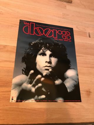 The Doors Poster Very Best Of Ultra Rare Promo Only Poster 24x18 Nos