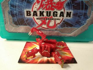 Bakugan Battle Brawlers Red Pyrus Spyderfencer Maxus Dragonoid Part Piece