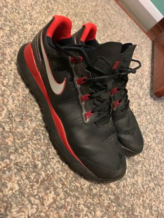 Nike Tw14 Bred Golf Shoes Size 13 Includes Rare Shoe Bag.