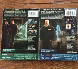 Ghost Hunters: Season Eight (8) : Part 1 & 2 VERY RARE 8 Disc Set VG W Slipcovers 2
