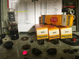 GZ32 Philips Miniwatt 5V4G NOS NIB Rare rectifier Hi end tube audio amplifiers 5