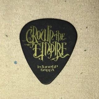 Crown The Empire Guitar Pick Rare