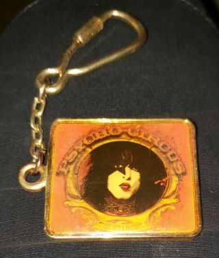 Kiss " Paul Stanley " Psycho Circus Keychain 1999 Rare Vintage