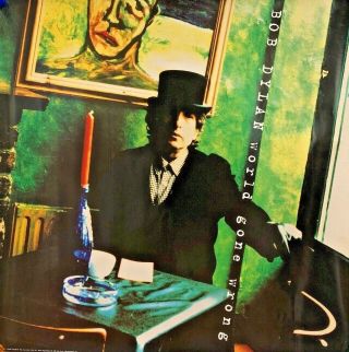 Bob Dylan World Gone Wrong Promo Poster True Vintage 1993 Folk Blues Rock Rare