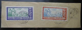 Hungary - Stamp Exhibition Szeged 1925 Air Mail Very Rare