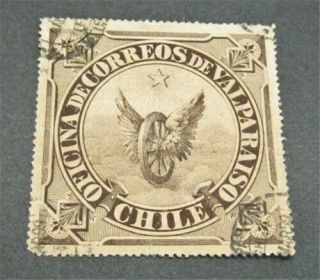 Nystamps Chile Wingy Wheel Stamp Rare