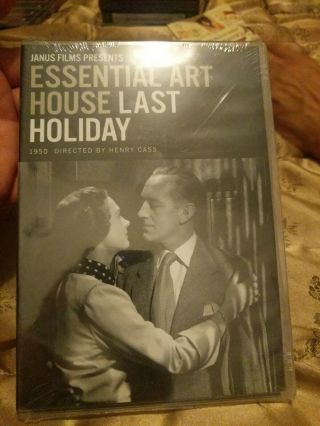 Last Holiday 1950 Rare Oop Essential Art House/criterion 2009 Dvd Alec Guinness