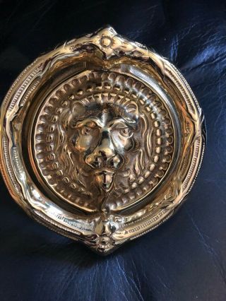 Rare Solid Brass Lion 