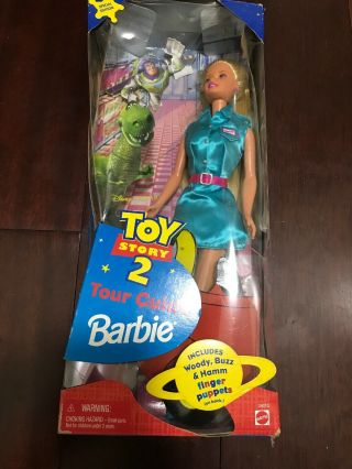 Disney Toy Story 2 Tour Guide Barbie Open Box Cib Rare Vintage Mattel