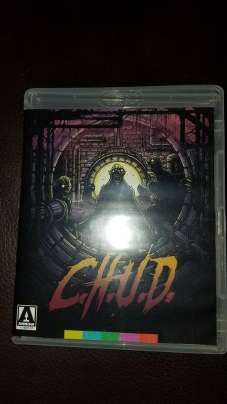 C.  H.  U.  D.  Chud (blu - Ray 2 - Disc) Horror Arrow Video Rare Oop Limited Edition.