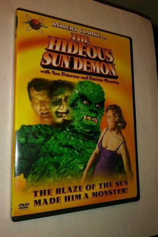 The Hideous Sun Demon Image Entertainment Dvd Robert Clarke Rare Oop