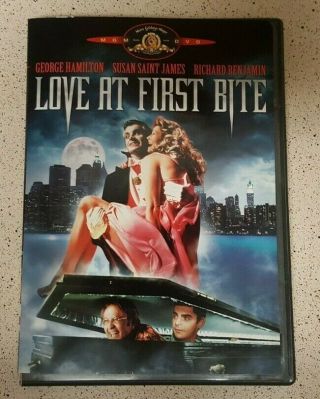 Love At First Bite (dvd,  2005) George Hamilton Rare Oop Region 1 Us