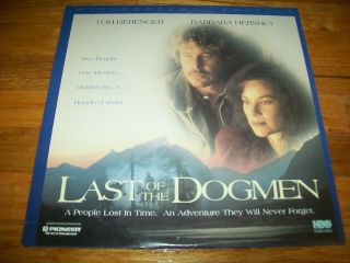 Last Of The Dogmen Laserdisc Ld Widescreen Format Rare