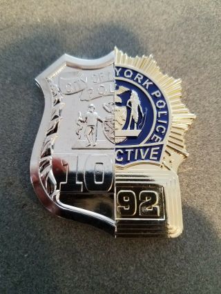 Rare Nypd Challenge Coin Nypd Cop/det Coin