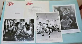Vintage Fame Movie Musical 1980 Press Kit 9 Photos Production Notes Rare