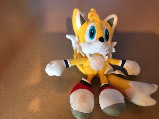 Sonic The Hedgehog Tails Plush Doll Toy Network Sega Rare Htf Sonic Project