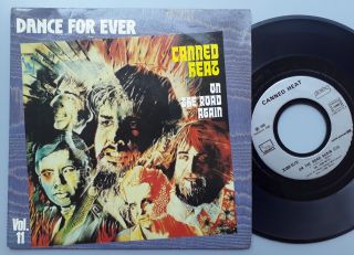 45 Canned Heat Rare Unique 1982 French Single W/cover On The Road Again/going Up