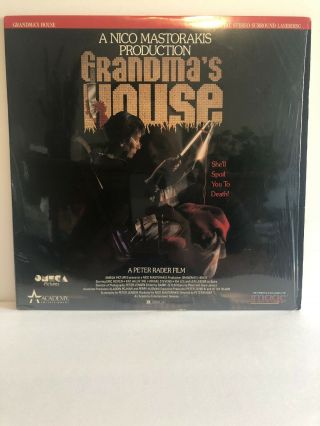 Laserdisc Grandma’s House,  Horror Rare