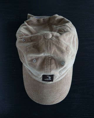 Rare Pukka Pinehurst Golf Camel Corduroy Hat Cap Strap Back A006