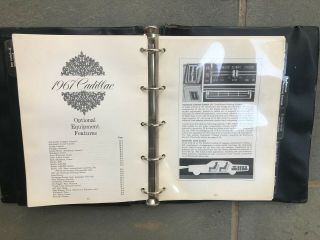RARE 1967 Cadillac Data Book Dealer Showroom Album Upholstery Salesman Sample 5