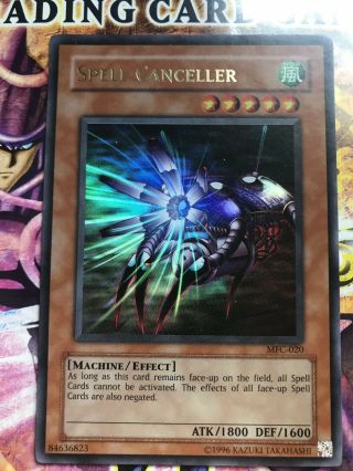 Yugioh: Spell Canceller - Mfc - 020 - Ultra Rare - Unlimited Edition