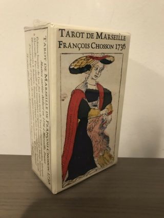 Tarot De Marseille Francois Chossen 1736 Yves Reynaud Rare 798 Limited 1st