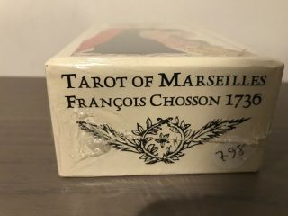 Tarot de Marseille Francois Chossen 1736 Yves Reynaud RARE 798 Limited 1st 3