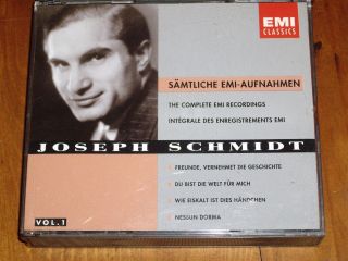 Joseph Schmidt Rare 2 X Cd Set 