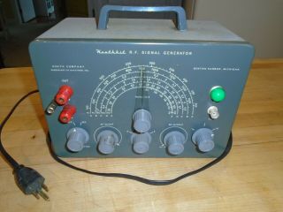 Heathkit Sg - 8 Rf Signal Generator Recapped Restored Great Rare Version