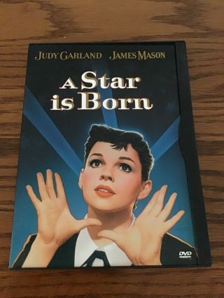 A Star Is Born (dvd,  Judy Garland) Snap - Case Rare And Oop James Mason 1954 Vg