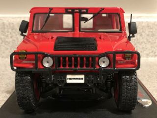 Rare Maisto Hummer Station Wagon Special Edition Red 31858 1/18