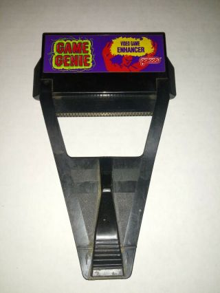 Rare Collectible Classic Vintage Game Genie For Nintendo Nes