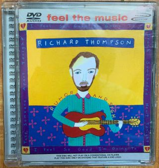 Richard Thompson Rumor And Sigh Rare Dvd Audio Never Played