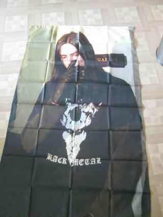 1burzum Flag Banner 5x3 Ft Rare Varg Count Mayhem Darkthrone Emperor Gorgoroth M
