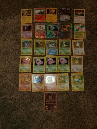 Pokemon Cards 26 Rare Holographic Set